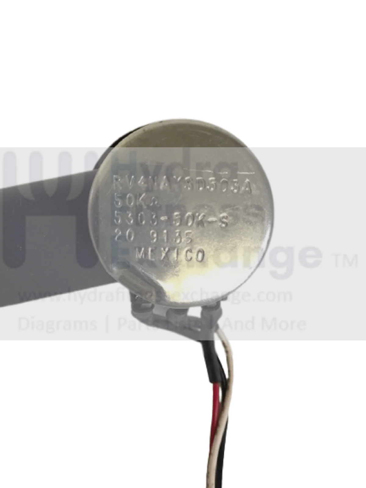 Weslo Treadmill 50K Ohm Potentiometer Speed Adjust W/Wire Harness RV4NAYSD503A - Image 2