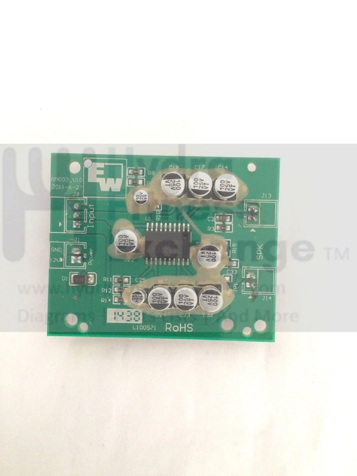 Xterra Fitness TR6.6 Treadmill Circuit Board MFR-L100571