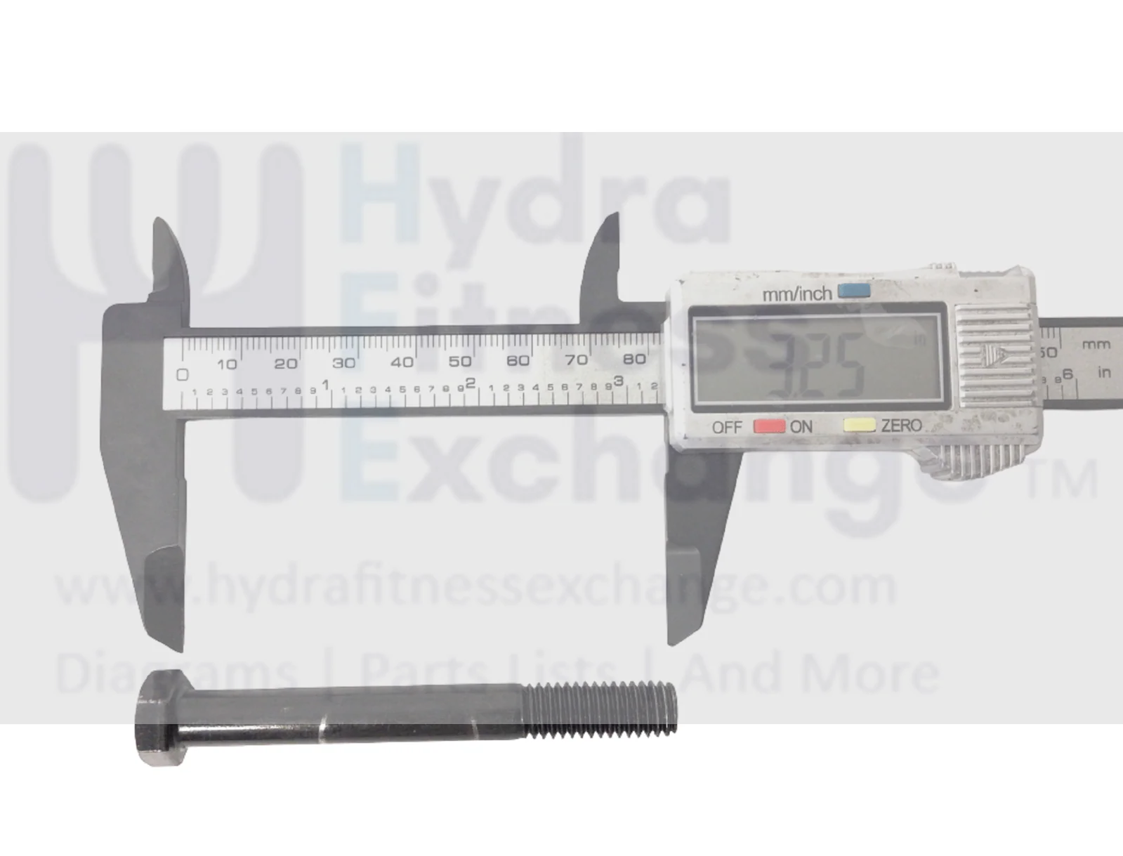 Xterra Fitness Treadmill Hex Head Threads Bolt 3 - 8 x 16/3 - 4 x 1 J011013R-ZN - Image 2