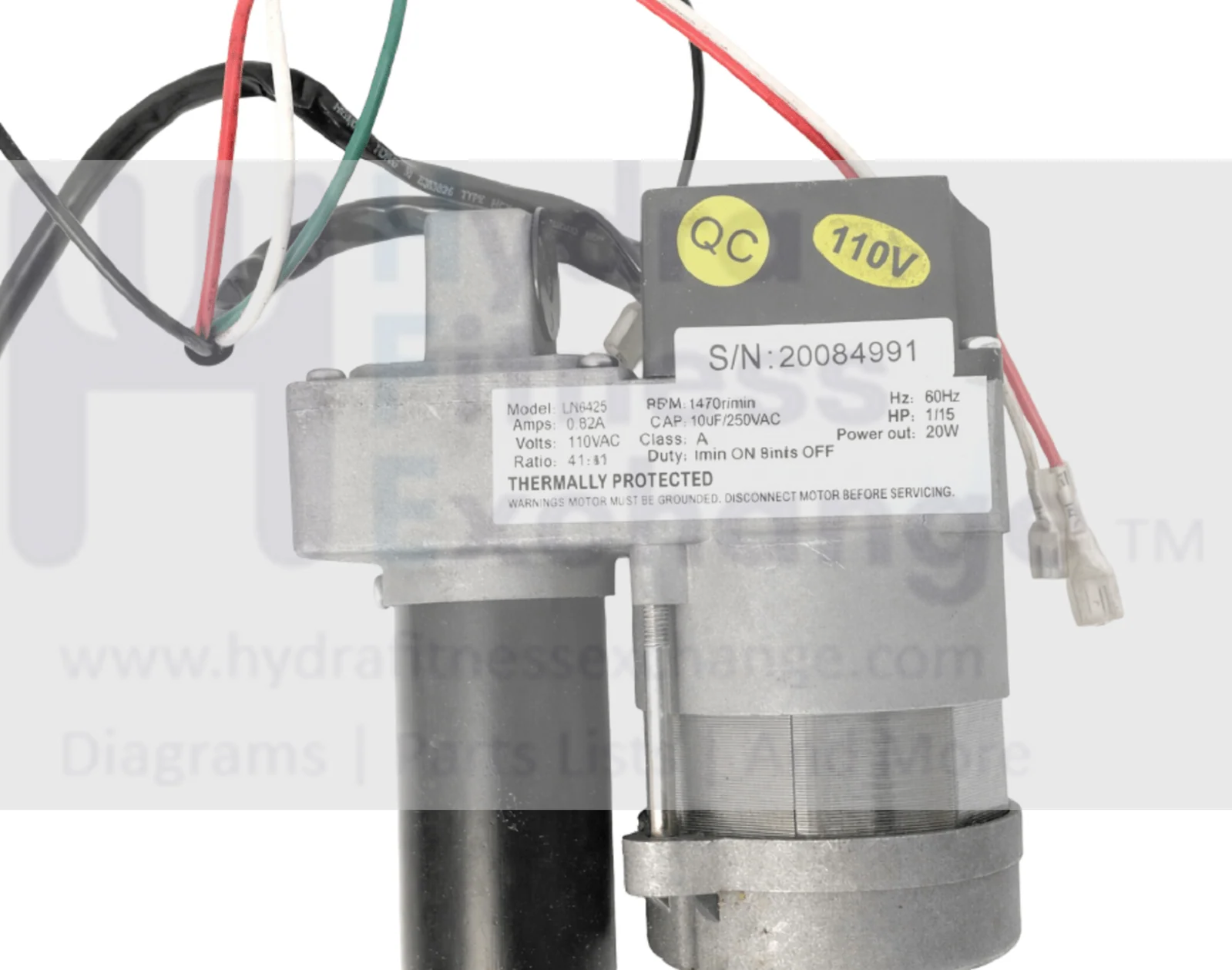 Xterra Fitness Treadmill Incline Lift Elevation Motor Actuator MFR-LR6425 - Image 2