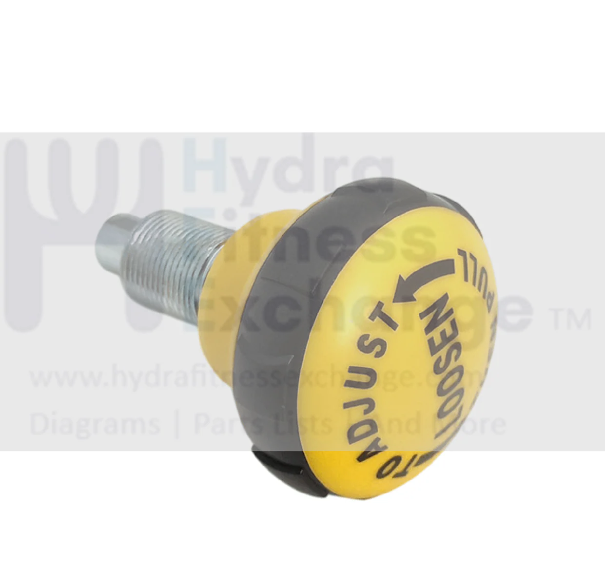 Yellow Pull Pin 58MM Knob Pop Pin M16 x 18 mm Stationary Bike