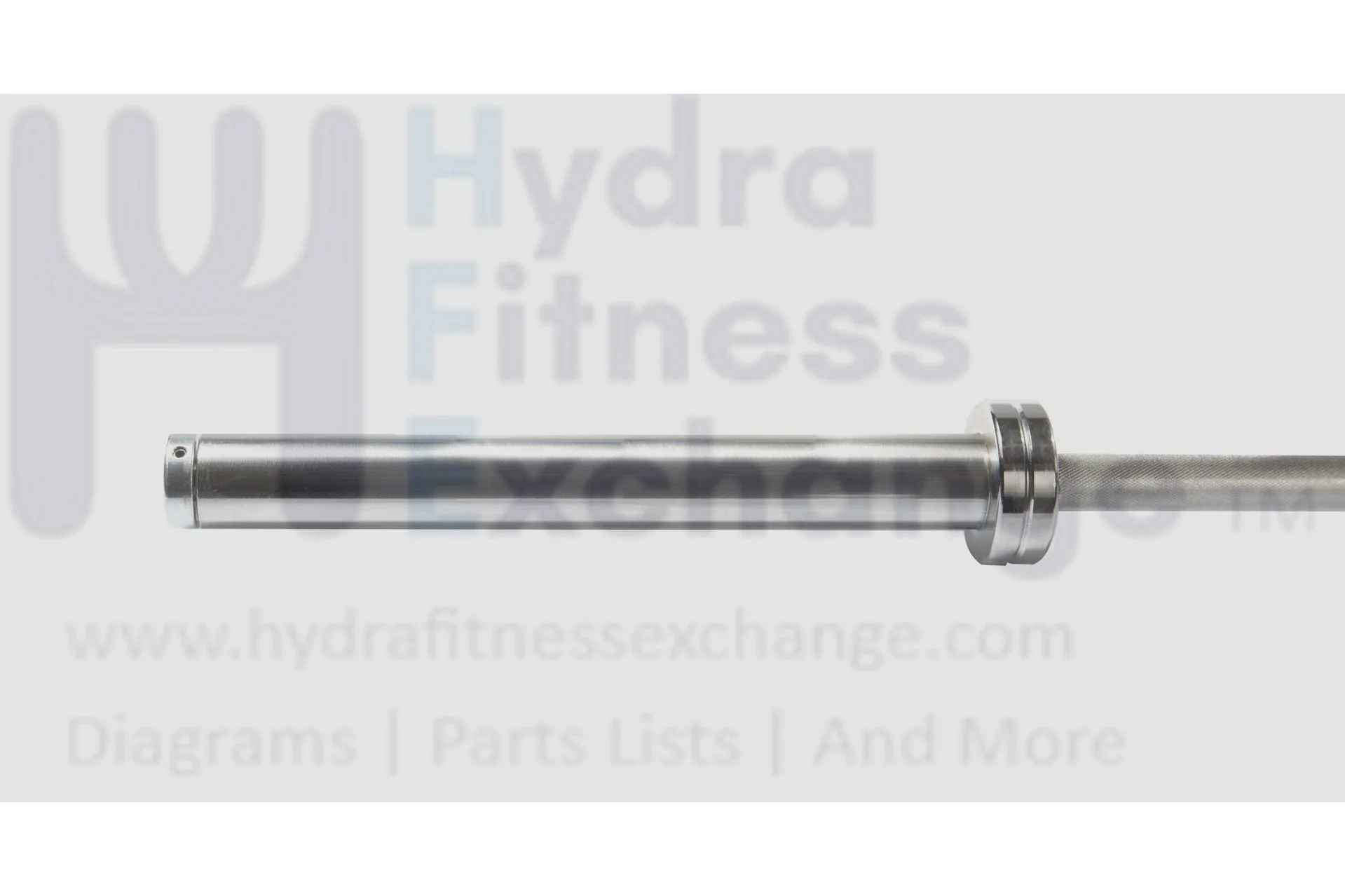 YORK 7′ International Chrome Olympic Bar – 30mm - Image 3