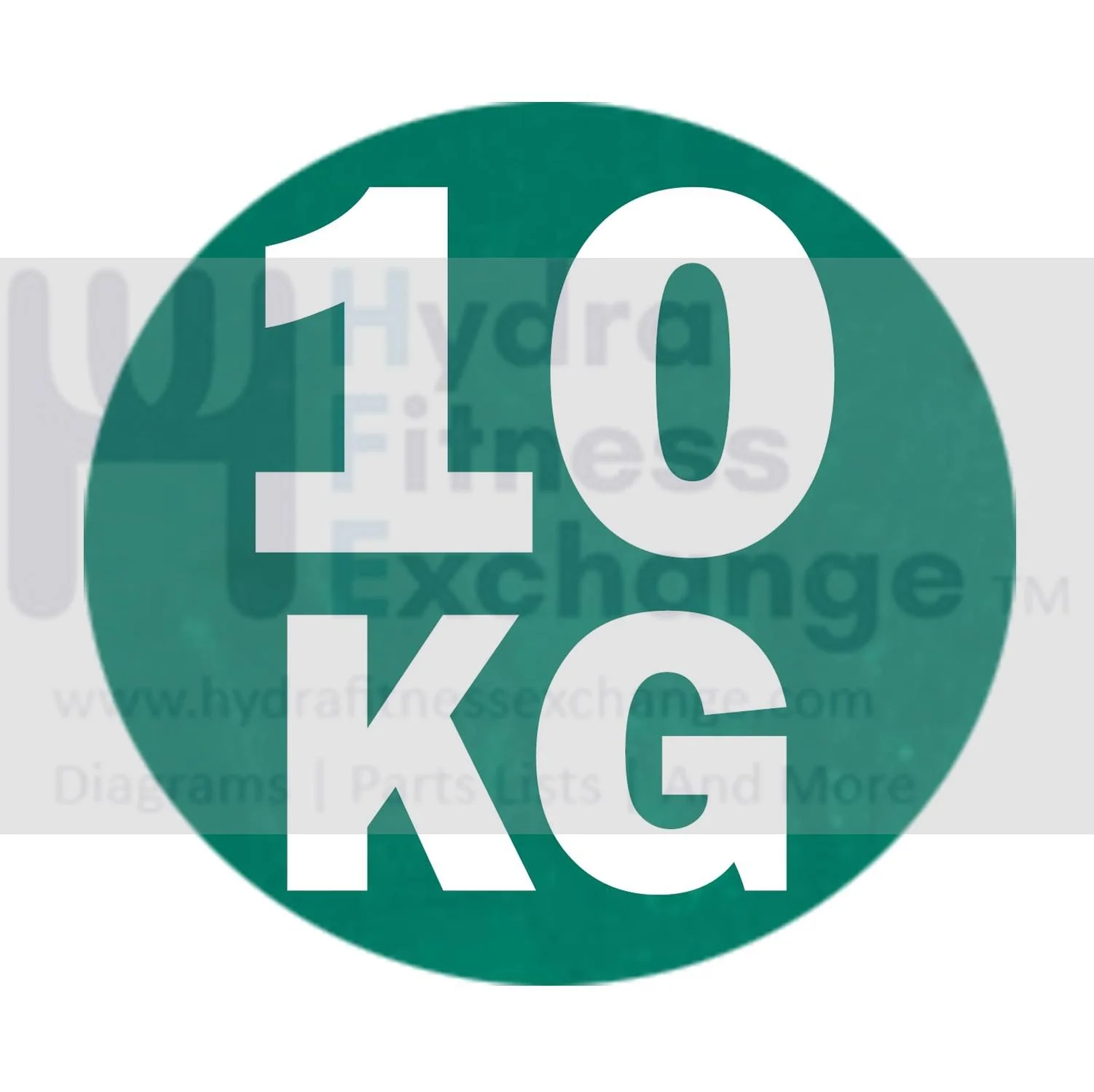 York Barbell Color-Coded Rubber Training Bumper Plates | Olympic Weightlifting Plates 10 KG | Durable Solid Rubber with 2” Center Steel Sleeve | Noise-Reducing, Floor-Protecting Weight Plates - Green - Image 10