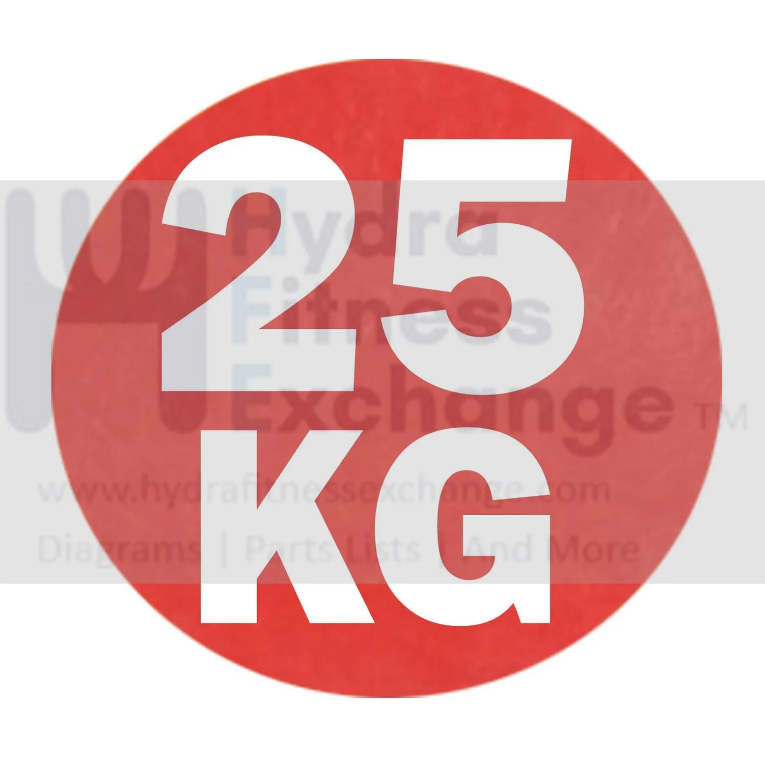 York Barbell Color-Coded Rubber Training Bumper Plates | Olympic Weightlifting Plates 25 KG | Durable Solid Rubber with 2” Center Steel Sleeve | Noise-Reducing, Floor-Protecting Weight Plates - Red - Image 10