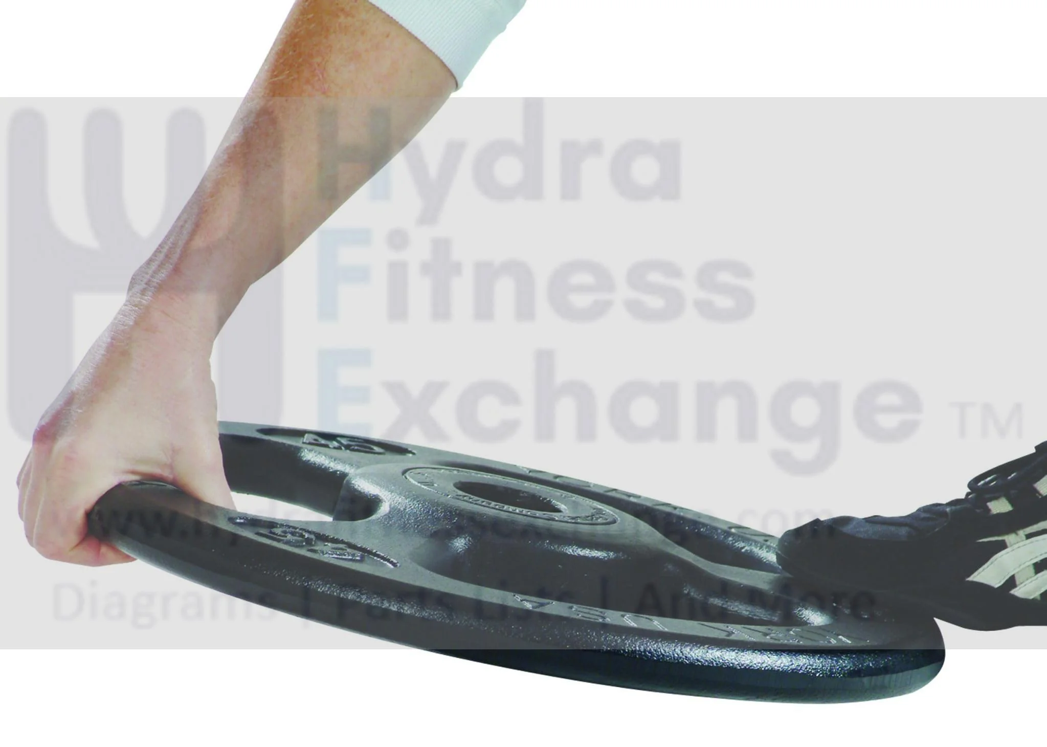 York Barbell ISO-Grip Steel Olympic Plate Set with 7' Barbell & Spring Collars – Anti-Pinch 3-Grip Design, Steel Composite Coating, 1000lb Capacity, Ideal for Home, School, and Commercial Gym - Image 3