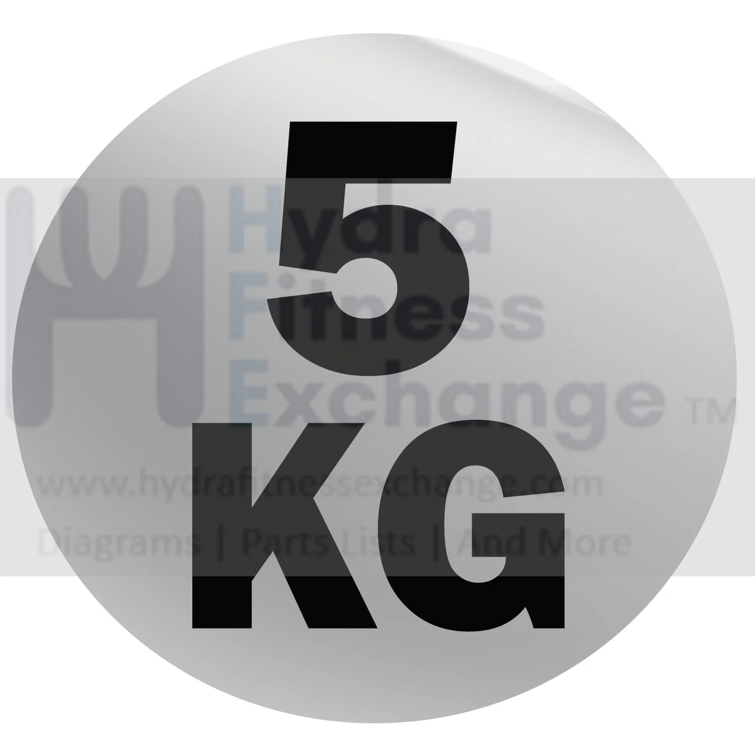 York Barbell Rubber Training Bumper Plate – Olympic Weight Plates with 2" Reinforced Center Steel Sleeve – Solid Rubber for Noise Reduction, Floor Protection – Available in 5 kg Dia 17½", Thk 1⅛" - Image 2