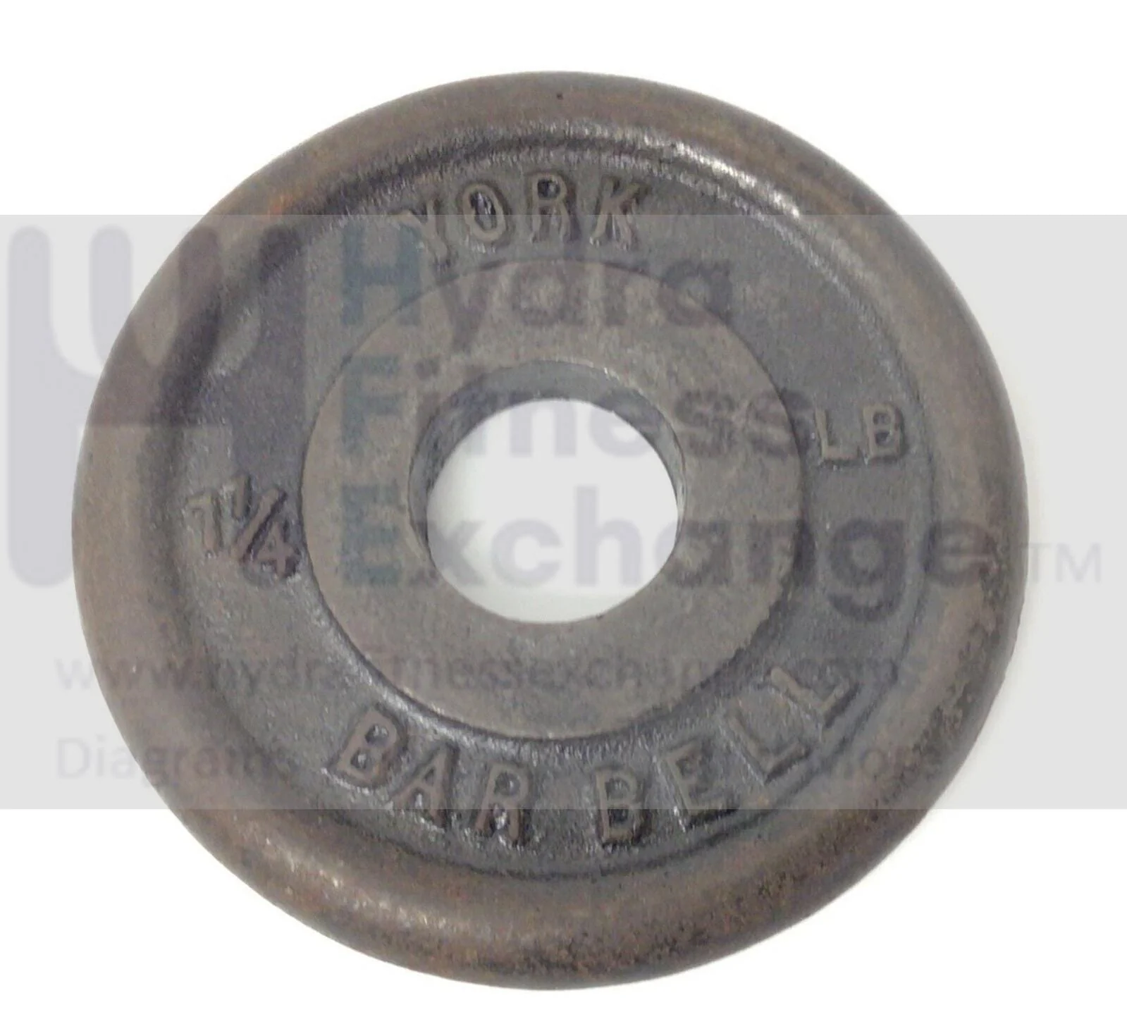 York Standard Weight Plate 1.25 Lb
